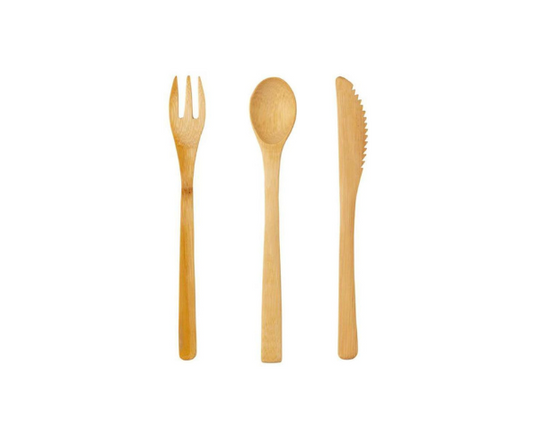 Meolo Bamboo Cutlery Sets