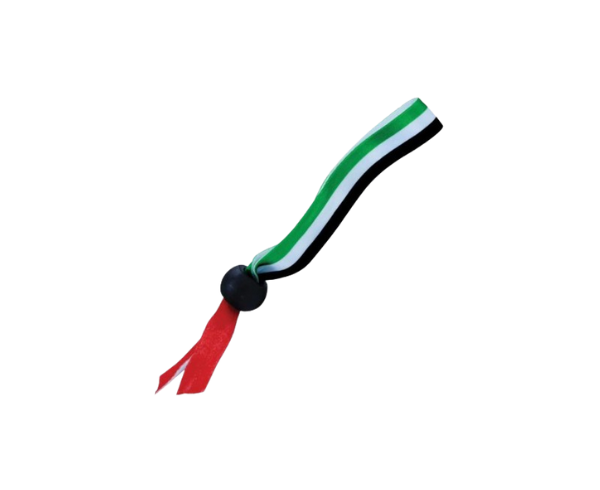 UAE Flag Ribbon Wristbands