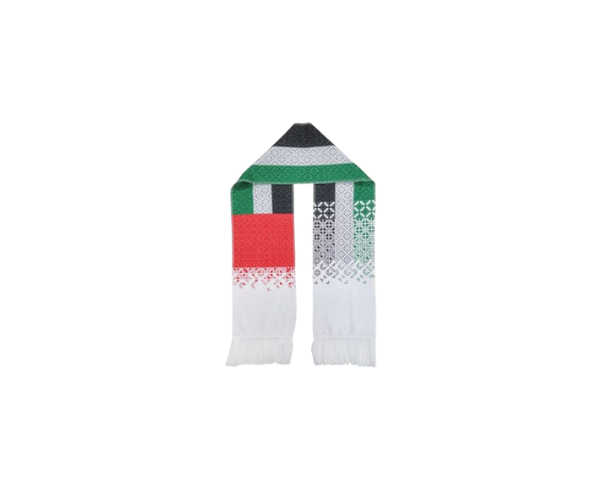 UAE Flag Scarves Premium Polyester for National Day – Tellurian