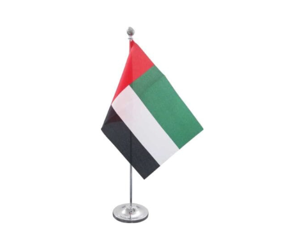 Supports de table pour drapeaux des Émirats arabes unis