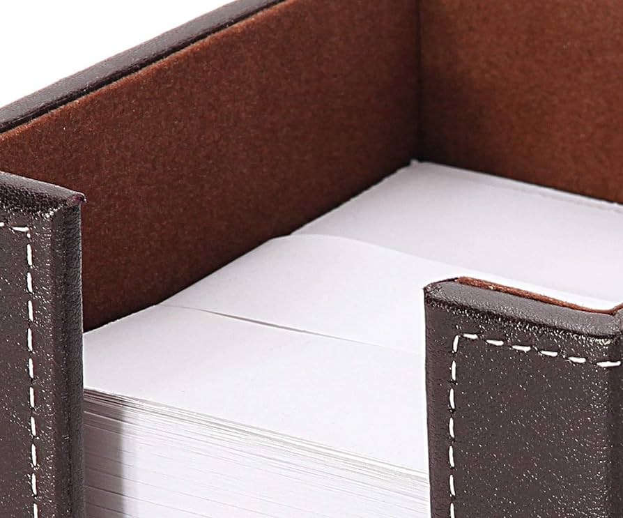 Leather Memo Paper Holders