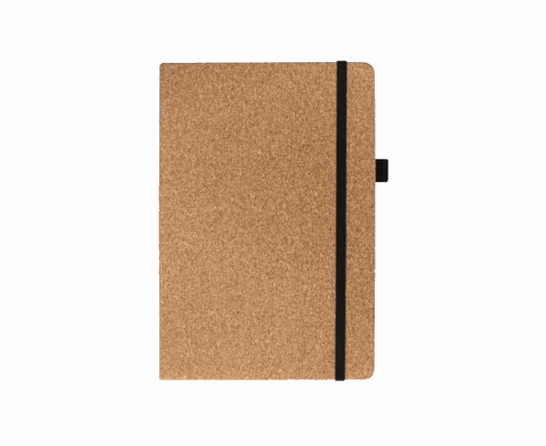 Cork Elastic Notebooks