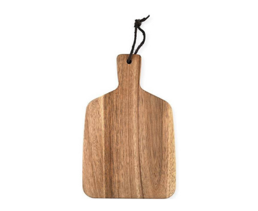 Cucina Bamboo Wooden Serving Board with 2 Knives