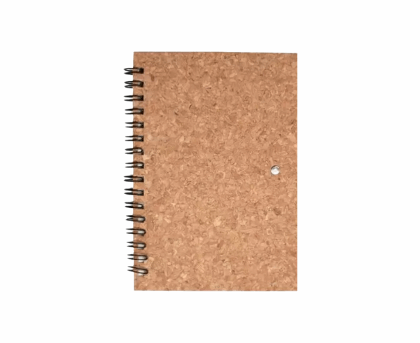Eco Cork Spiral Notepad: Recycled Merchandise Gifts Branded with Logo ...