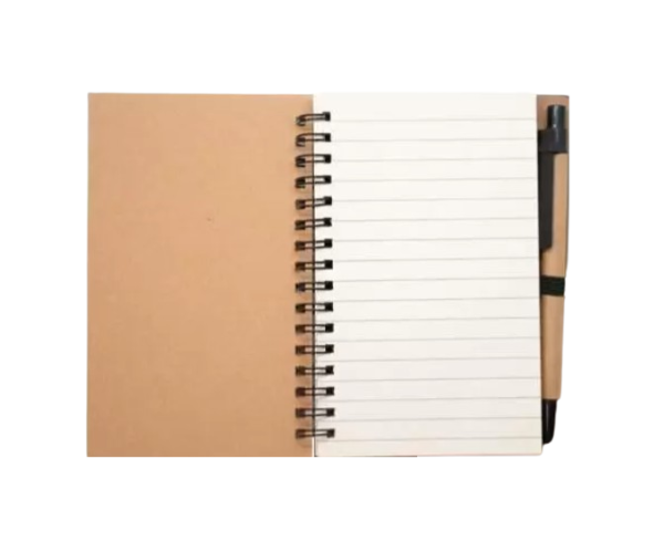 Eco Cork Spiral Notepad: Recycled Merchandise Gifts Branded with Logo ...