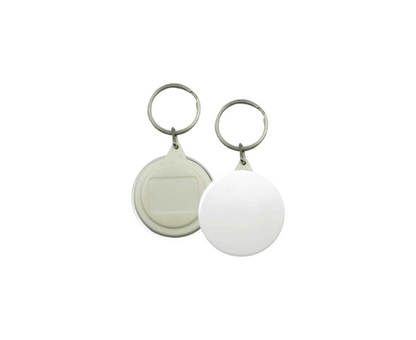 Custom Keychain Button Badges - Branded & Printed Plastic Keychains ...