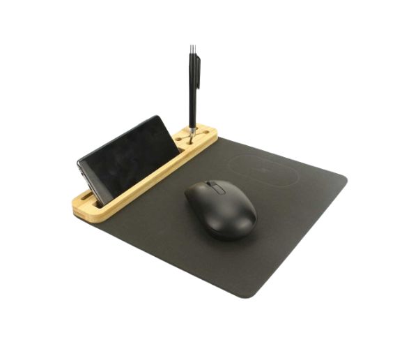 Multi-Function Mousepads with 10W Wireless Chargers