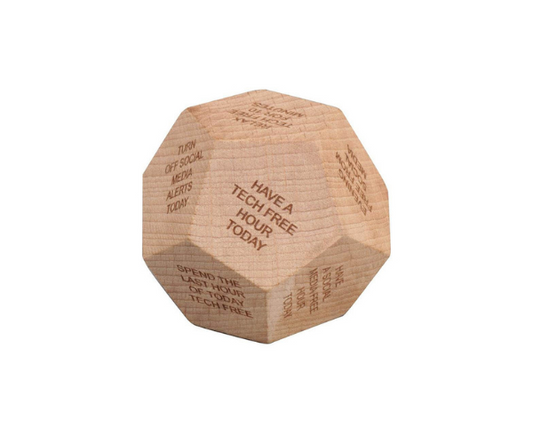 Orli Digital Detox Wooden Dices