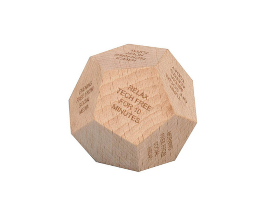 Orli Digital Detox Wooden Dices