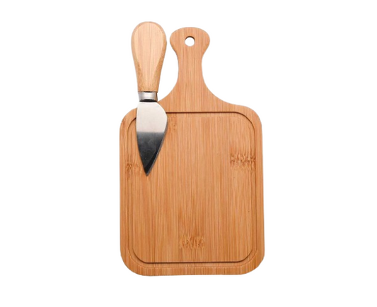 Siena Bamboo Cutting Boards with Knifes