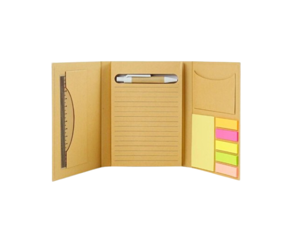 Eco-Friendly Tri-Fold A6 Notepads – Recycled Gifts for Sustainable ...