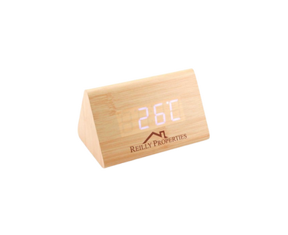 WoodNook Digital Desk Clocks